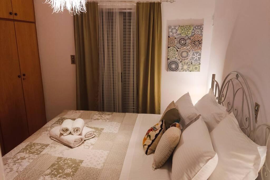 Apartment 95 M2, Center Of Sitia, Wifi, 350M Beach Luaran gambar