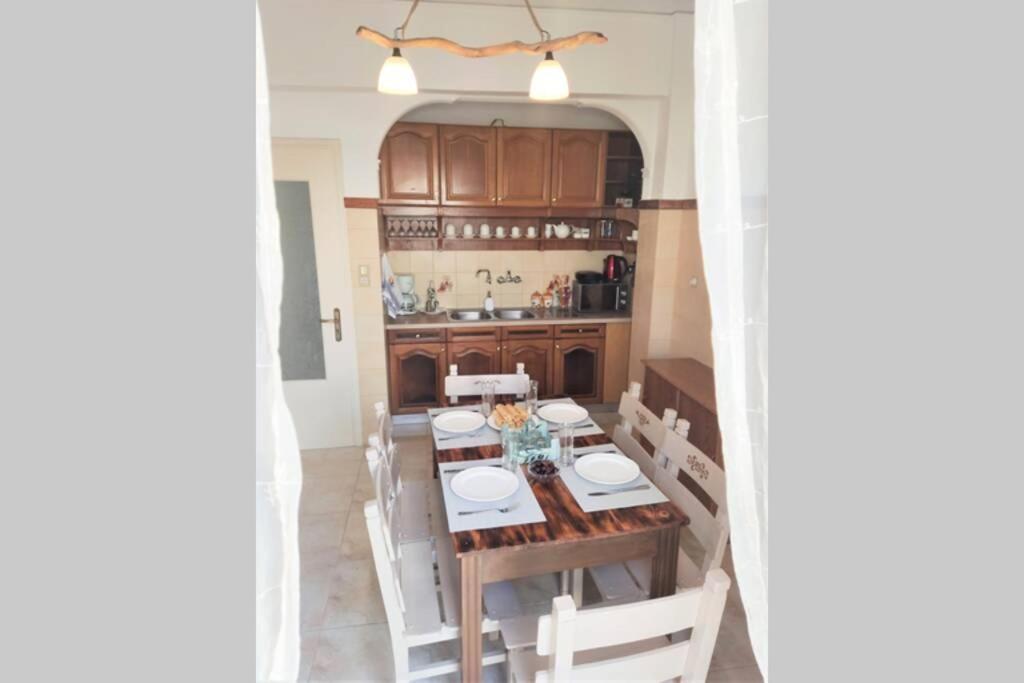 Apartment 95 M2, Center Of Sitia, Wifi, 350M Beach Luaran gambar